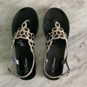 Black Jelly Shoes
